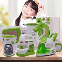 simulation kitchen toys household appliances pretend play child pretend play kitchenware coffee machine blender vacuum cleaner
