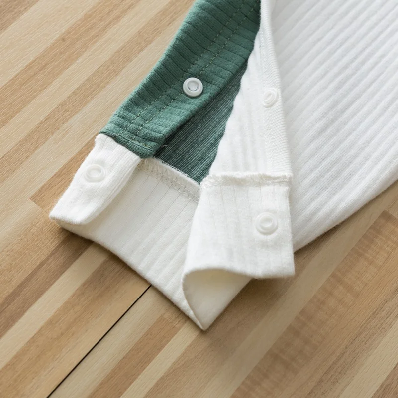 

Baby Boy Clothes Romper Long Sleeves Green Newborn Baby Rompers Toddler Kids Outfits Baby Costume Girls RomperS27