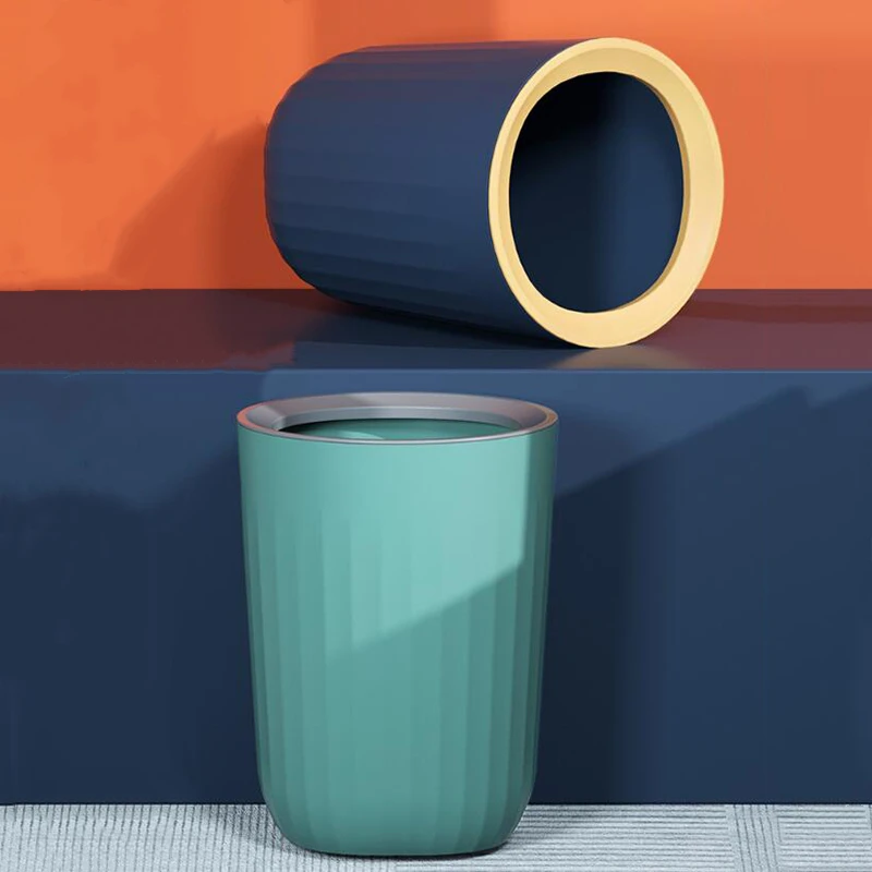 

Original Trash Can Home Office Recycle Bin Trash Bin Kitchen Dustbin Garbage Rubbish Bin Doric Style Garbage Can Waste Bin