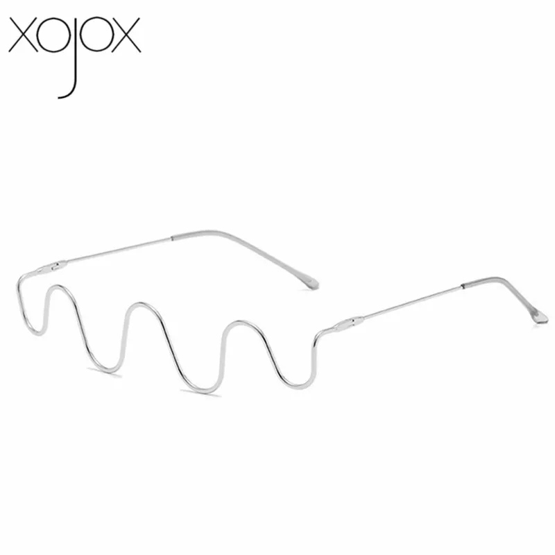 Очки XojoX в полуоправе с бриллиантами Женские роскошные модные уникальные