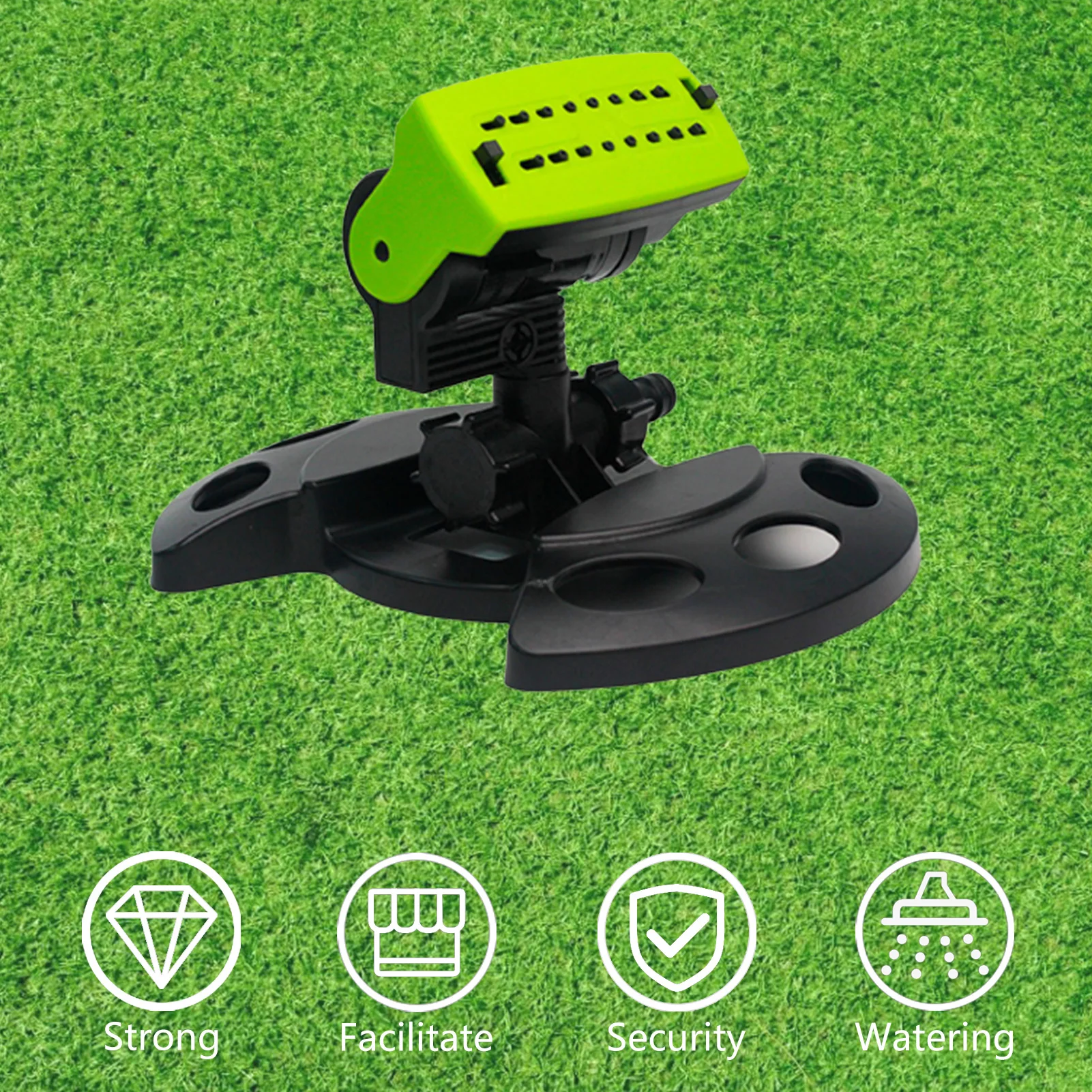 

Garden Sprinkler High-speed Swing Nozzle Irrigation Sprayer Can Direct Or Scattered For Garden Watering Lawn Maintenance cozy