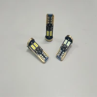 10pcs canbus t10 w5w 194 168 12smd 3030 led is mainly used for indoor light reading light daytime running light width indicator