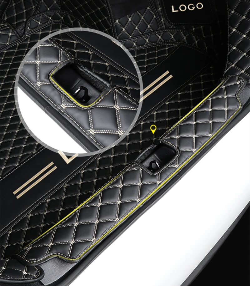 Cargo Liner Boot Carpet For Honda Civic 2008-2011 Rear Trunk Mats Full Surrounded Durable Waterproof Leather Fission Floor |