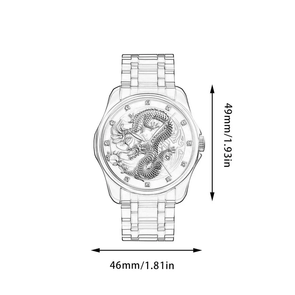 Мужские повседневные часы в деловом стиле роскошные фирменные креативные модели