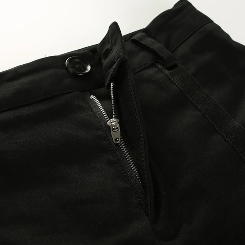 

2021 Summer Sexy Black Bandage Women Shorts Modis Sexy Hollow out Black Strap High Waist Shorts Casual Solid Women Shorts