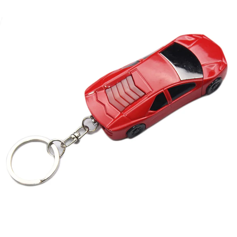 Креативный автомобильный брелок с фонариком легче чем газ-бутан струйная