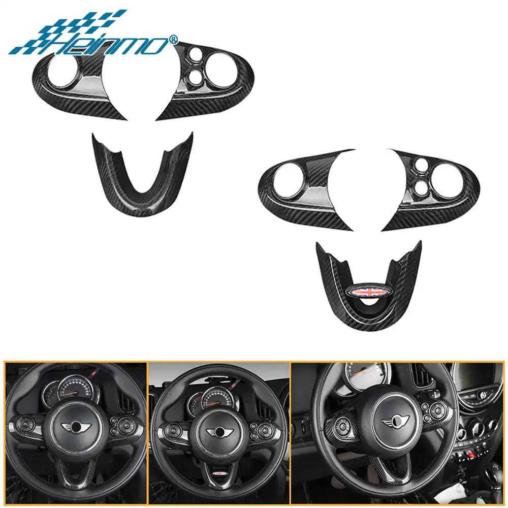 

Для MINI F56 F54 F55 F60 F57 Countryman Clubman Автомобильное рулевое колесо центр круглая декоративная наклейка крышка из углеродного волокна аксессуары