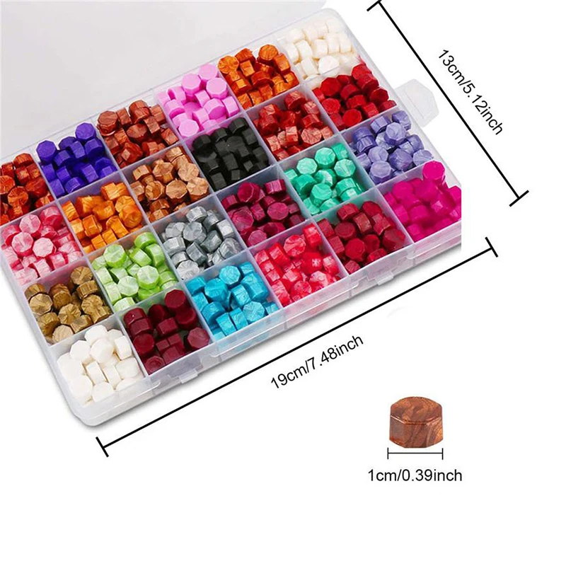 600 шт./кор. уплотнительные восковые бусины печатное восковое уплотнение бисерные