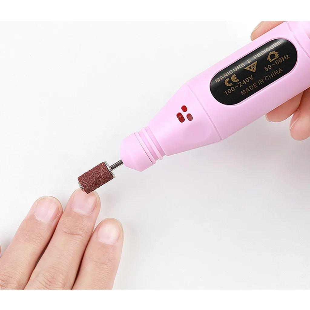 Женская ручка для маникюра USB кабель полировки ногтей|Электрические маникюрные