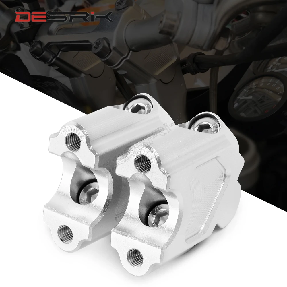 DESRIK мотоциклетная рукоятка зажим поднятый удлиненный руль крепление для BMW F800GS