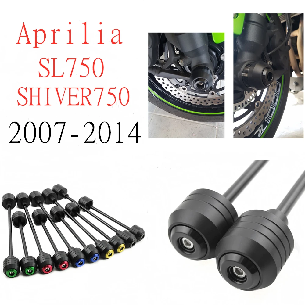 

Motorcycle Accident Slider Pad Front Rear POM Guard Protector For Aprilia Shiver / 750 / SL750 2007-2014 Circle Decoration