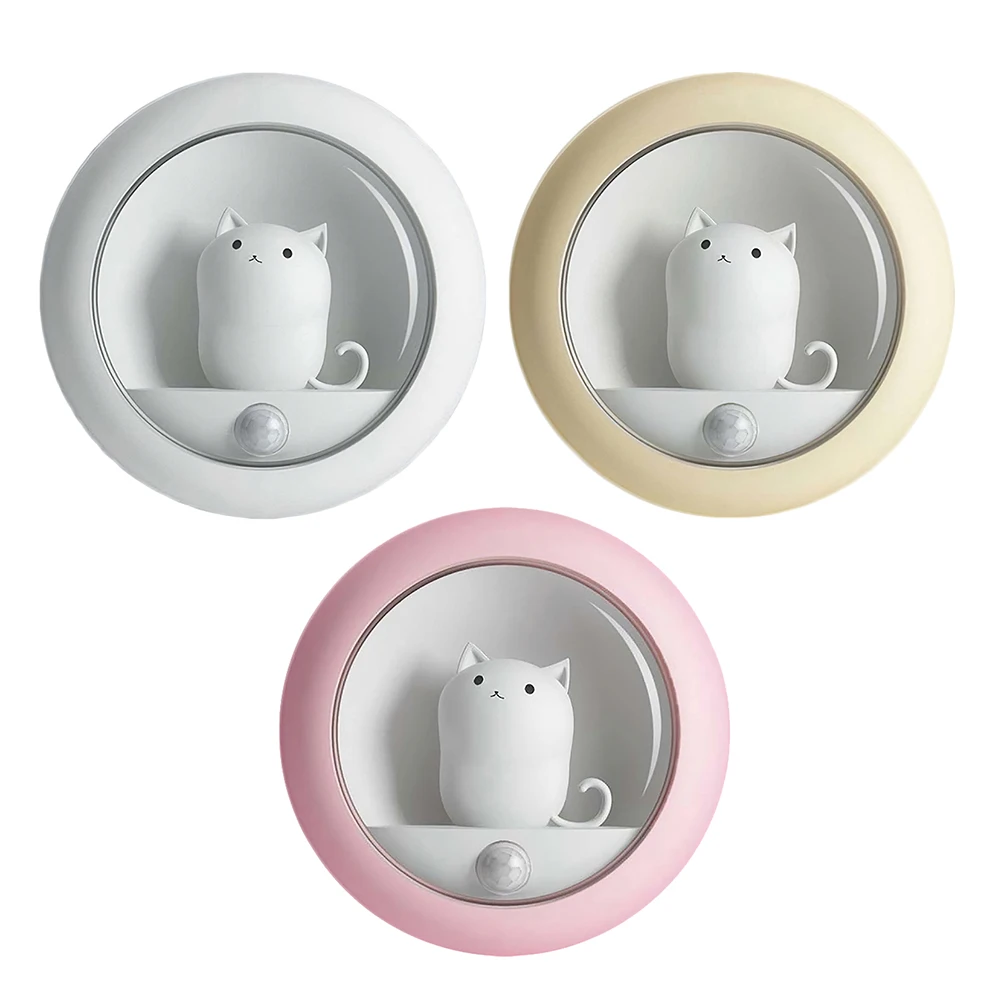 Ночник с теплым светом три режима питание от аккумулятора USB-зарядка светильник