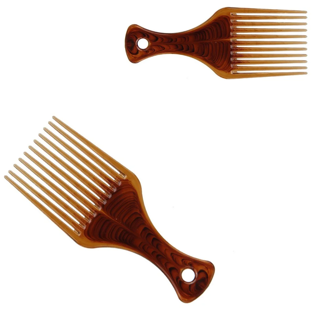 

Ultra Smooth Hair Pick Comb Frizz Hair Lift Pick Comb for Hairstyle (Coffee)