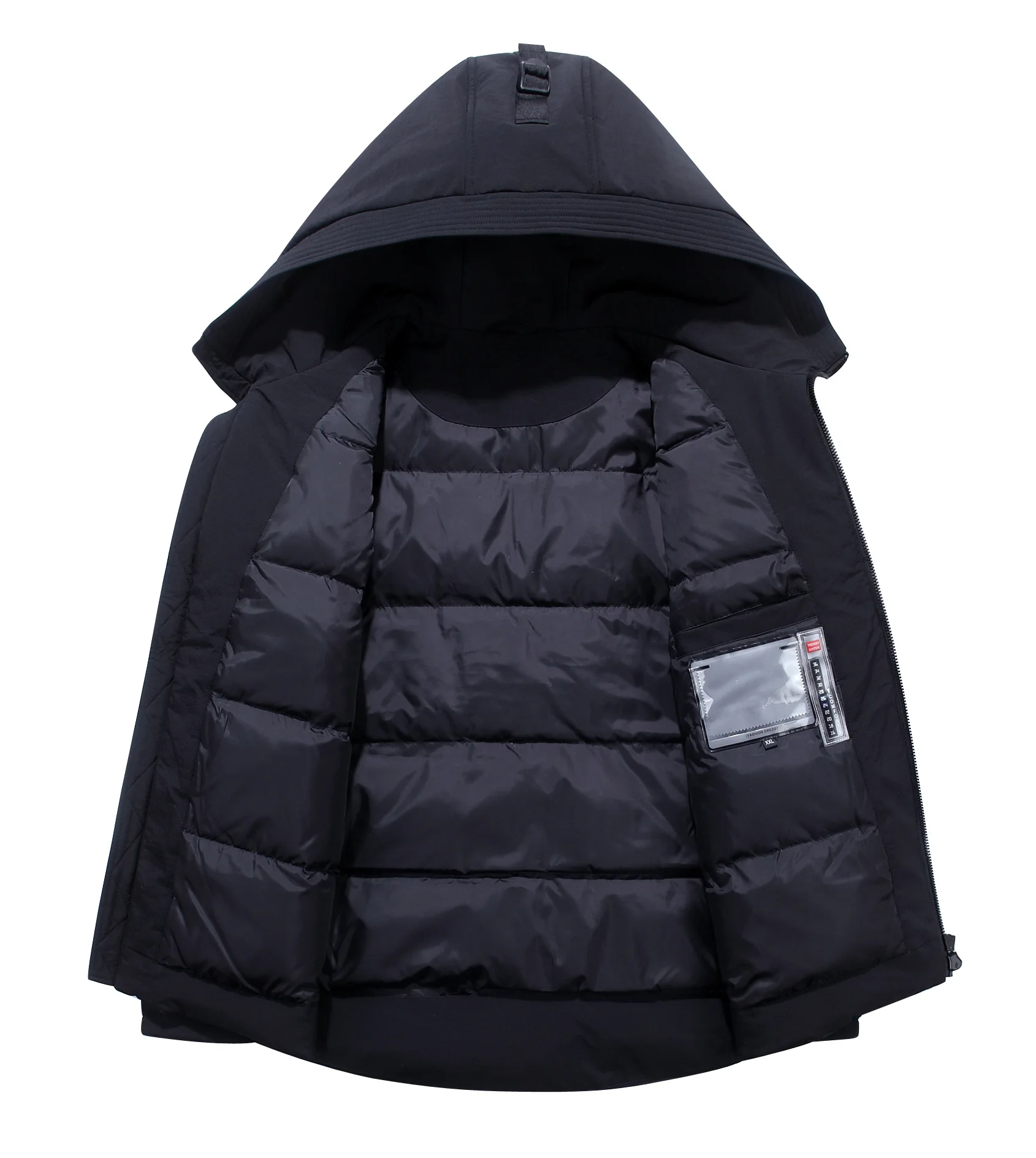 2019 Brand Clothing Men Down Coat Winter Jacket Hooded Thicken Warm Goose Jackets White Duck Casual Snow Outerwear | Мужская одежда