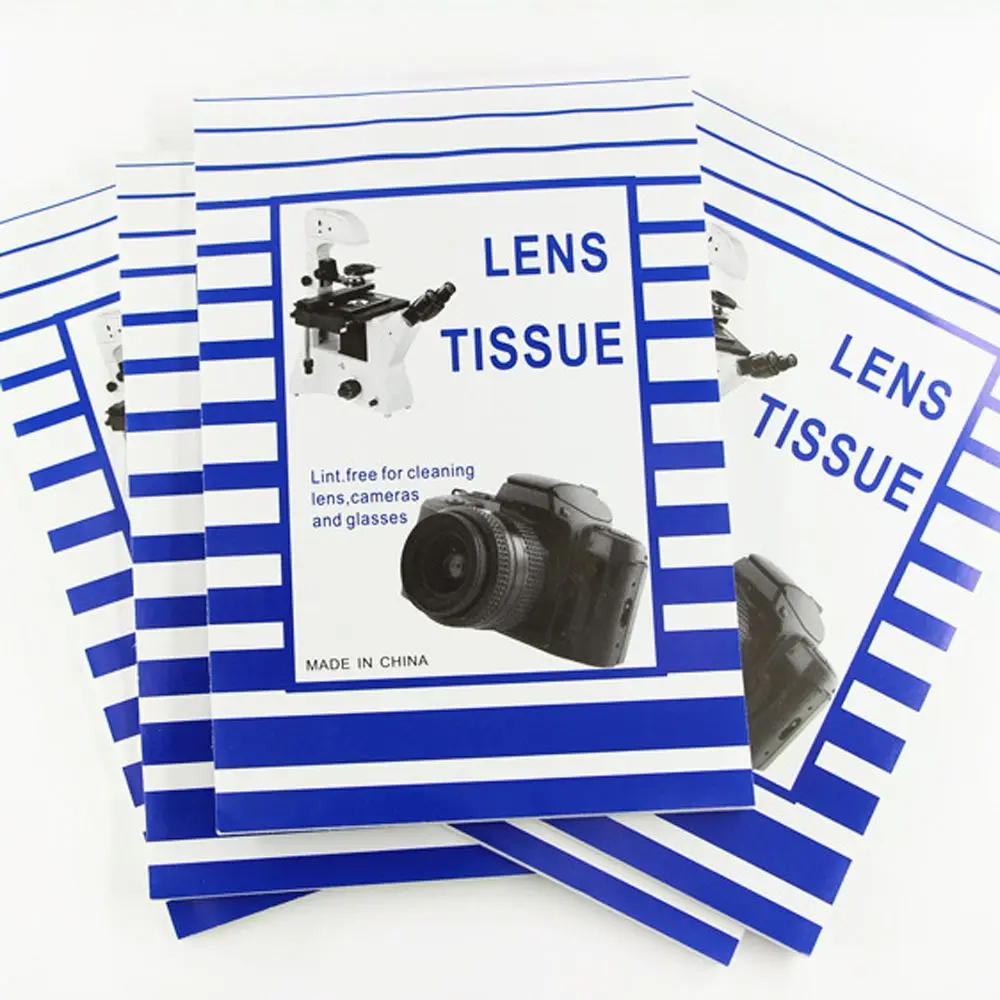 Бумага для чистки объектива фотоаппарата 50 листов | Электроника