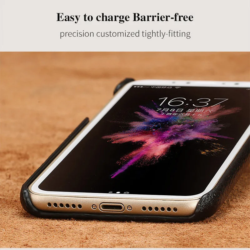 Чехол из натуральной кожи для Apple iPhone X 12 Mini 11 13 Pro Max 6 6S 7 Plus 8 XS XR 5 5s se 2020 | Мобильные