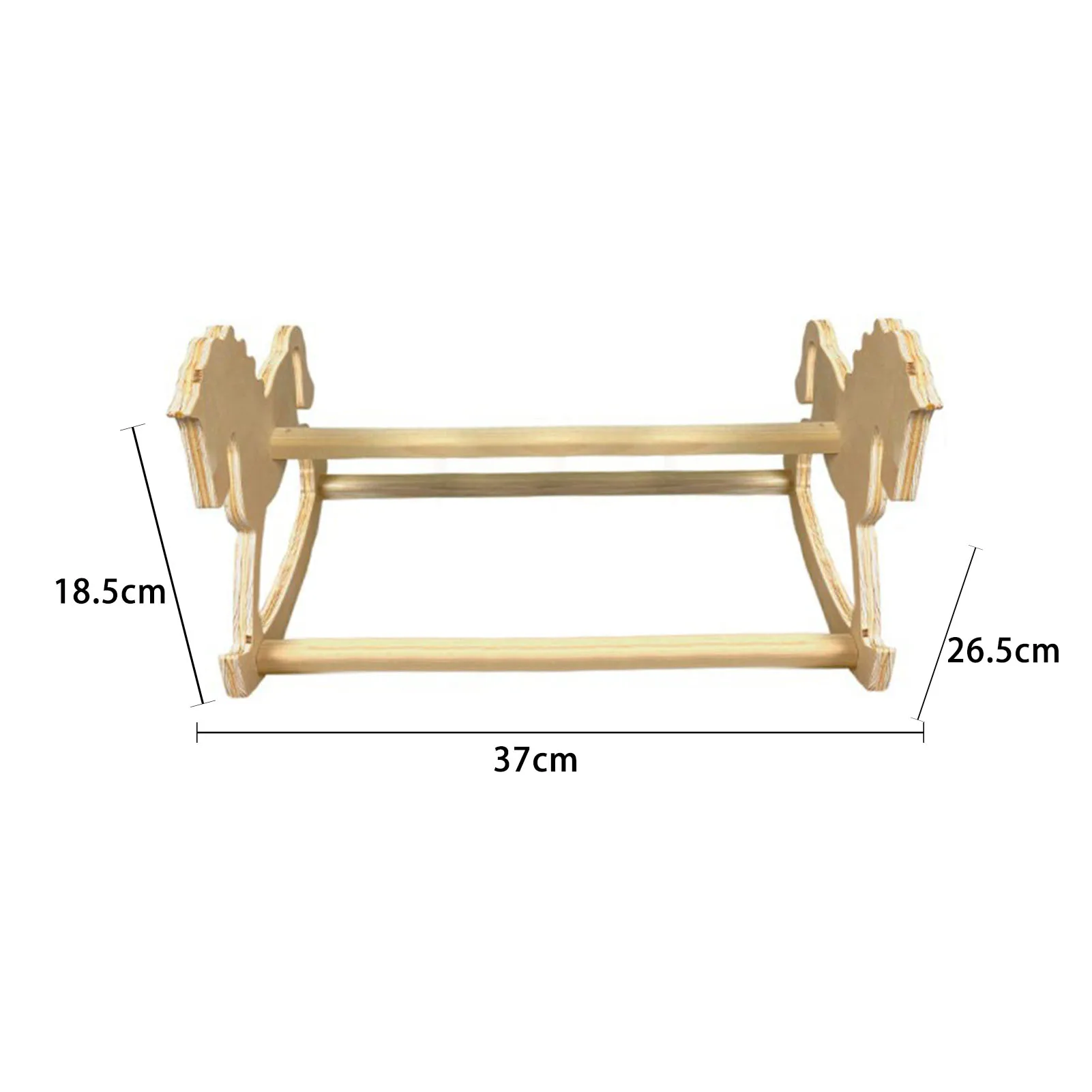 

Chicken Roosting Bar Perch Horse Parrots Wooden Swing Ladder Toy For Coop And Brooder For Baby Chicks Farm Chicken Supplies