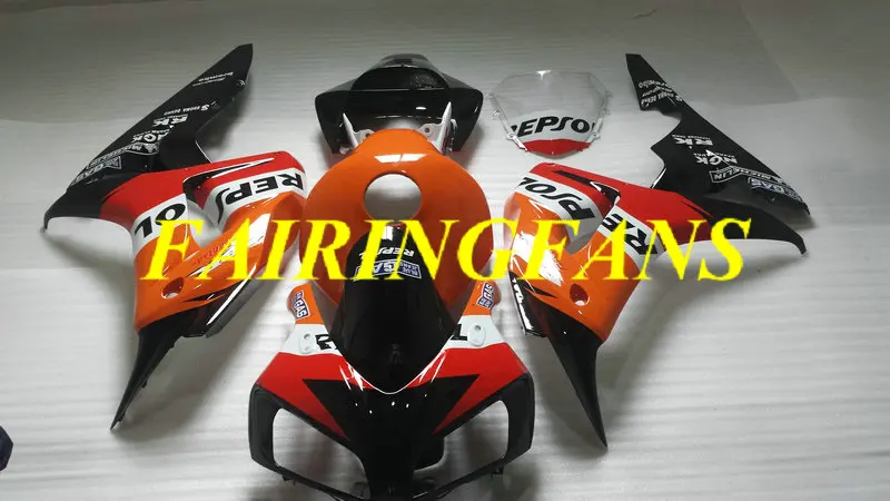Мотоциклетный вставной обтекатель комплект для HONDA CBR1000RR 06 07CBR 1000 RR CBR 100RR 2006 2007