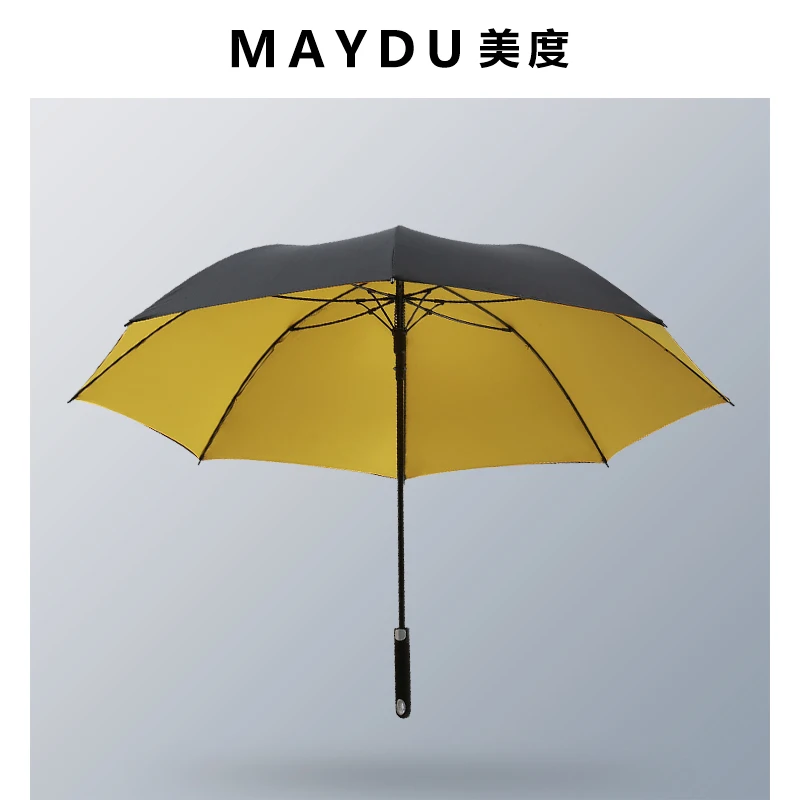 

Ветроустойчивый прочный зонт с длинной ручкой, модный ветрозащитный зонт для улицы, большой автоматический зонт от дождя для пляжа, BK50YS