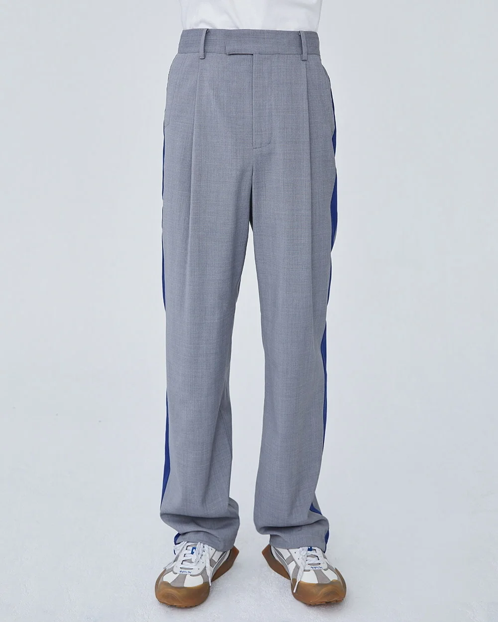 

Autumn Winter Suit Pants Side blue web Adererror Trousers Men Women 1:1 High Quality Ader Error Woven Pant