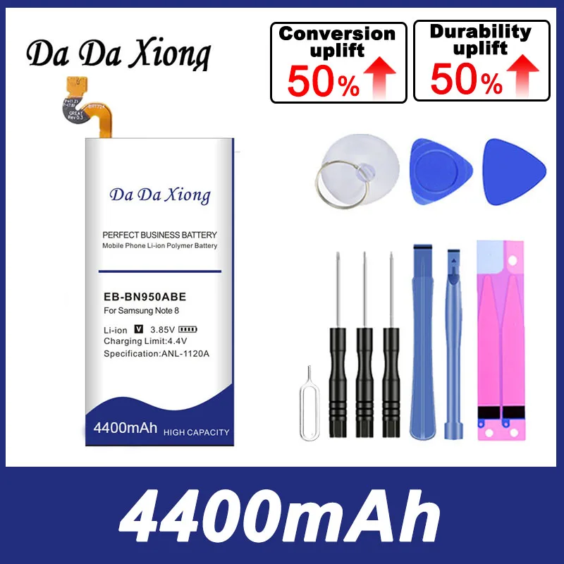 Фото Аккумулятор 4400 мАч для Samsung GALAXY Note8 Note 8 EB-BN950ABE N9500 N9508 N950D N950F N950FD N950J N950N N950U N950W Bateria №1
