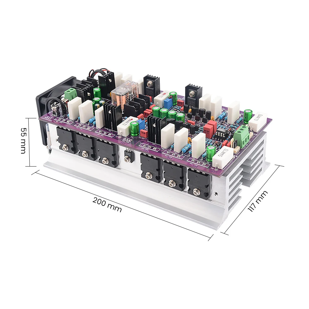 AIYIMA WY2963/ WK5688 Hifi Fever 600 Вт стерео двухканальный класса AB Плата усилителя мощности