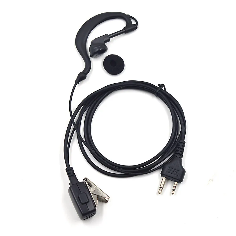 XQF Ear Hook PTT наушники вкладыши гарнитура с микрофоном для переносных