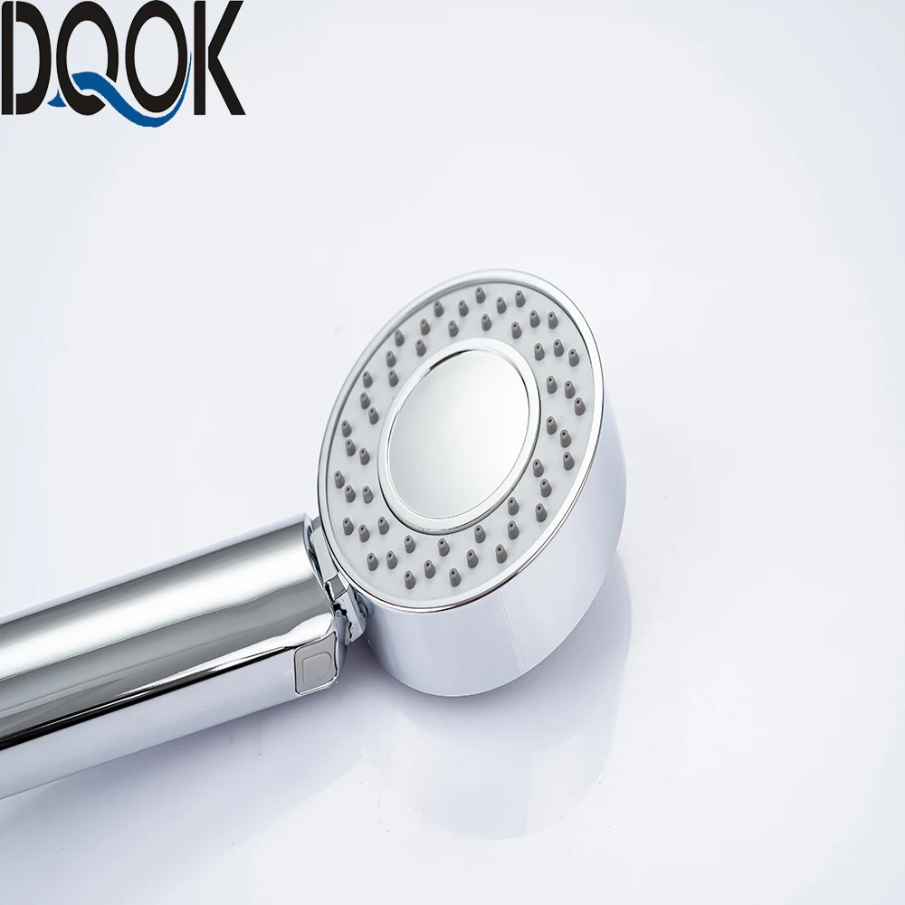 Двусторонняя душевая лейка DQOK водосберегающая круглая насадка для душа из АБС