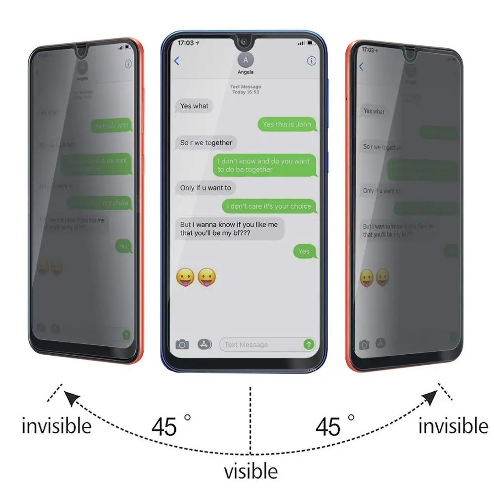 9H полное покрытие анти шпионское закаленное стекло для Motorola Moto G7 Z4 PLUS Защита