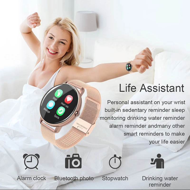 LIGE 2020 New Smart Watch Men Women Heart Rate Blood Pressure Exercise Multifunction Fitness Tracker IP67 Waterproof Smartwatch |