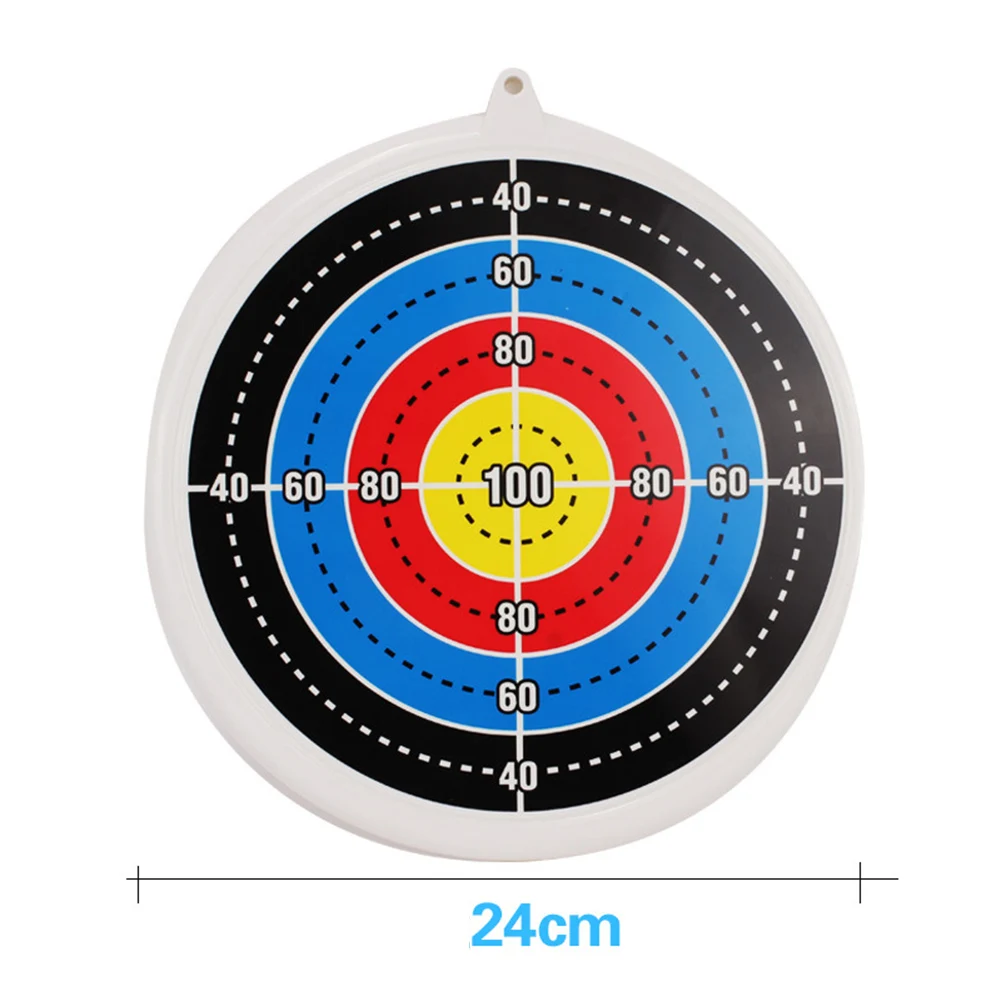 

24cm Sucker Target Kids Toy Archery Crossbow Arrows Sucker Target Children Garden Targets For 6 Years Older Shooting Supplies