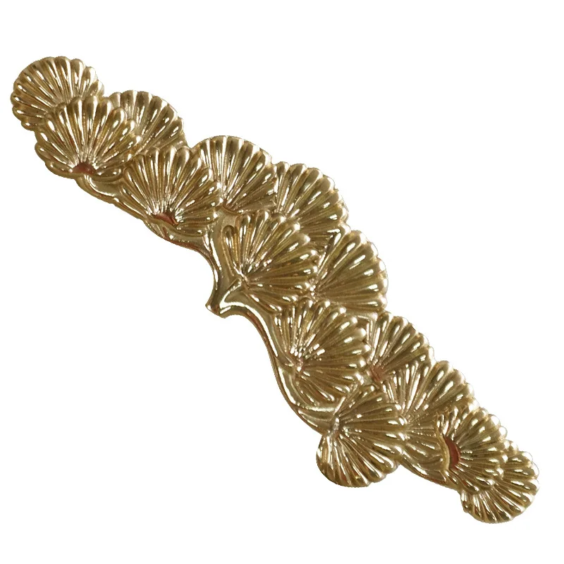 Роскошные латунь китайская приветственная сосна ручка шкаф дверные ручки и