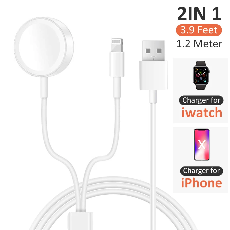 ASona умные часы портативное мини беспроводное зарядное устройство для I Watch 1 2 3 4