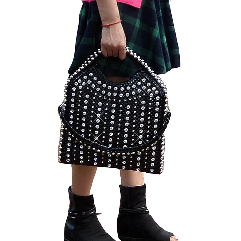 2021 Роскошная модная женская сумка со стразами через плечо Стразы курьерские