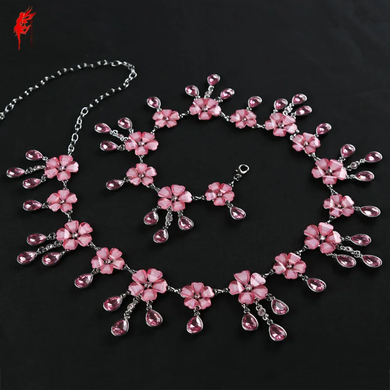 Luxury girls Beautiful flowers scarf master belt belly dance women Peach blossom hip | Тематическая одежда и униформа