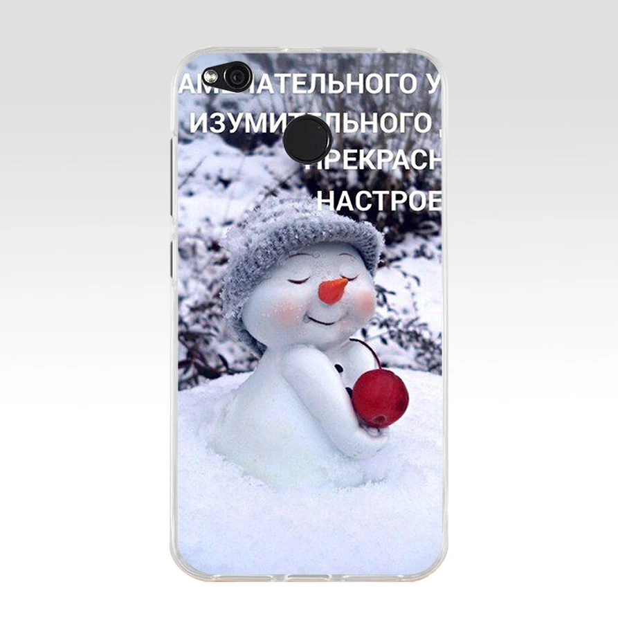 39SD Рождественские огни мягкий силиконовый чехол из ТПУ для телефона xiaomi redmi 4A 4X note