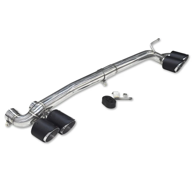 Автомобильная задняя выхлопная труба из углеродного волокна глушитель