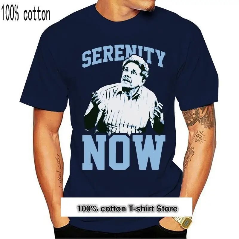 

Camiseta SERENITY NOW no oficial, camisa de FRANK coroom для взрослых и детей, хлопок, топы манги corta