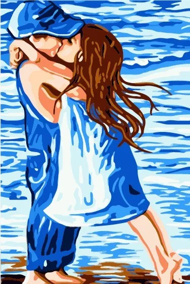 Бескаркасные картины краски по номерам цифровая картина маслом на холсте