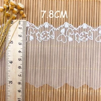 the new mesh lace embroidered silk brocade polyester mesh clothing accessories love heart shaped candy