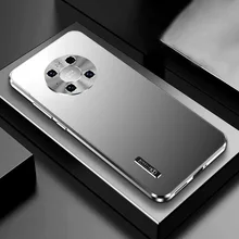 Luxury Metal Case For Huawei mate40 30 P50 P40 P50Pro Case For Huawei Mate 30Pro Mate 40 Pro Cases Frosted Aluminum Alloy Cover