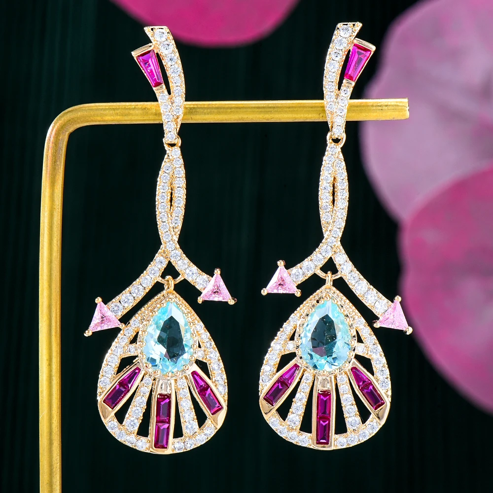 

Очаровательные великолепные серьги-подвески missvikki с цветами для женщин и девушек на каждый день высокое качество роскошные модные благород...