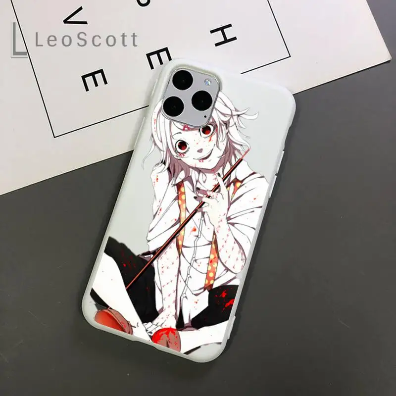 

anime JUUZOU SUZUYA Tokyo Ghouls Phone Case Candy Color for iPhone 11 12 mini pro XS MAX 8 7 6 6S Plus X 5S SE 2020 XR