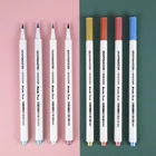 1 шт., 18 разных цветов, мягкая кисть, металлическая краска для каллиграфии, маркеры для скрапбукинга, сделай сам, фотоальбом, журнал