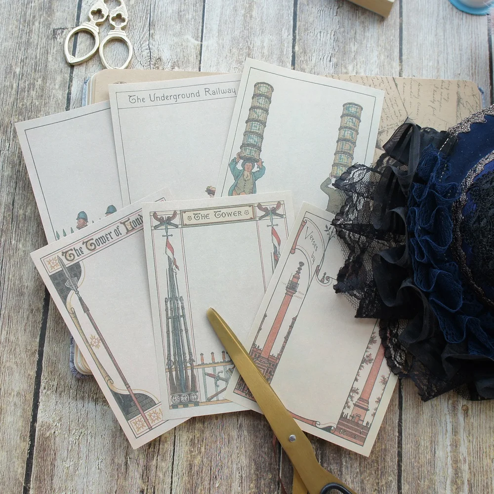 30 шт. бумажные фоны для скрапбукинга в ретро стиле|Крафт-бумага| |