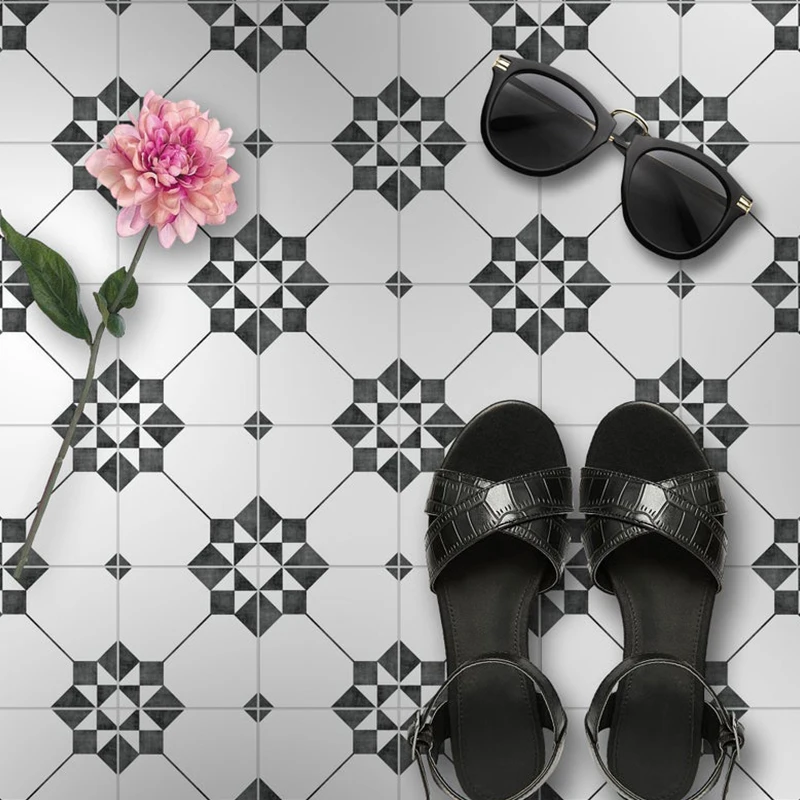 Противоскользящие фотообои самоклеящиеся водонепроницаемые керамические обои