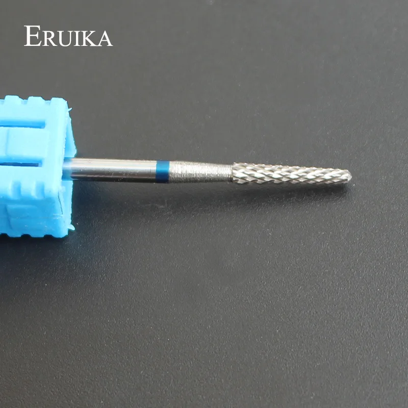 ERUIKA 1 шт. Бур из карбида вольфрама ламбит для ногтей 3/32 дюйма Акула брикет