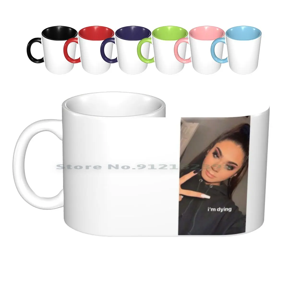 

Керамические кружки Антонио Гарза-«I'm», кофейные чашки, кружка для молочного чая, Антонио Гарза, красота, красивые, Youtube Youtuber, знаменитый