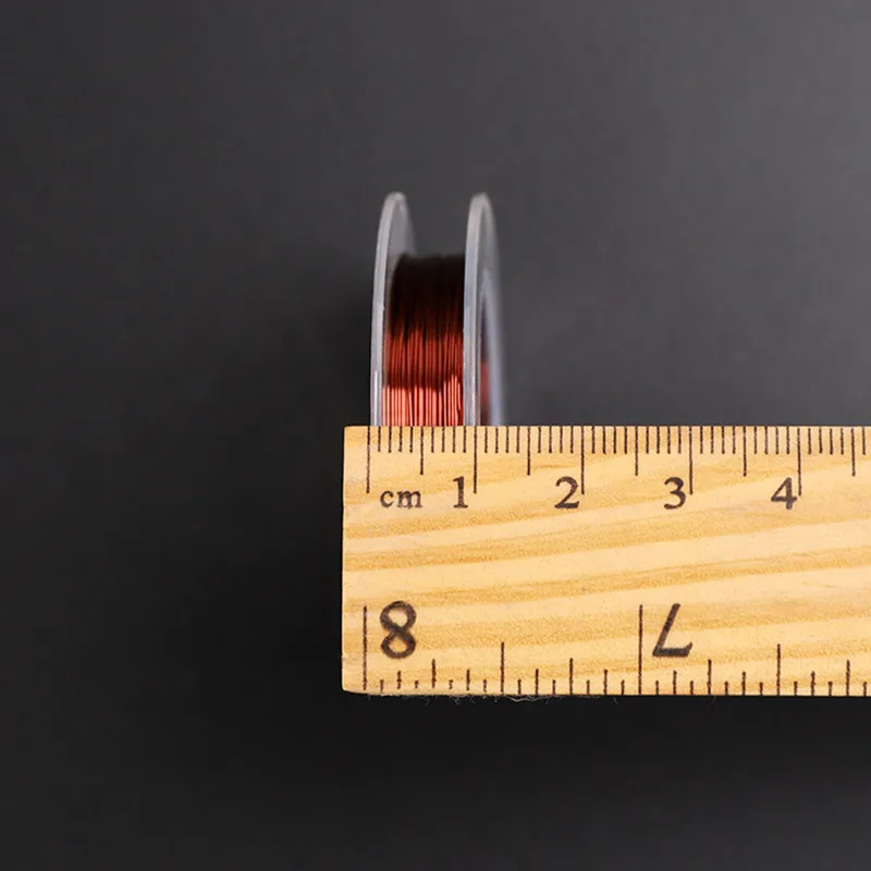 1 рулон медная проволока для браслетов ожерелий 0 3 мм 10 м|Ювелирная фурнитура и