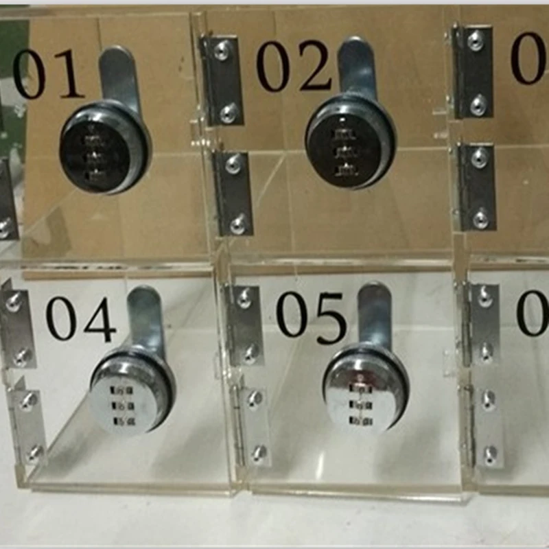 Кодовый замок для шкафа Автоматический Сейф из цинкового сплава